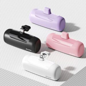 도킹배터리 다이렉트 미니 보조배터리 기념품 c타입 8핀선택 4가지색상 일체형 5000mah 도킹배터리 다이렉트 미니 보조배터리 기념품 c타입 8핀선택 4가지색상 일체형 5000mah