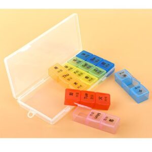 홍보물품제작 주간 약통 3호 알약케이스 21칸 약통 홍보물품제작 주간 약통 3호 알약케이스 21칸 약통