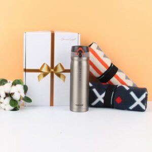 메탈 텀블러 500ml+무릎담요 2종세트 홍보물품제작 메탈 텀블러 500ml+무릎담요 2종세트 홍보물품제작