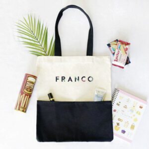 에코백제작 프랑코 슬림 투톤 포켓형 에코백제작 프랑코 슬림 투톤 포켓형