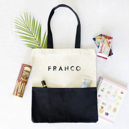 에코백제작 프랑코 슬림 투톤 포켓형 1 에코백제작 프랑코 슬림 투톤 포켓형