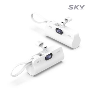 스카이 필 X13 LED 도킹형 일체형 미니 보조배터리제작 C타입, L타입 케이블 스탠드 휴대용배터리 스카이 필 X13 LED 도킹형 일체형 미니 보조배터리제작 C타입, L타입 케이블 스탠드 휴대용배터리