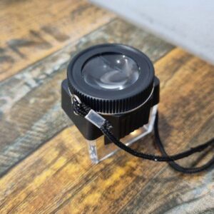 목걸이형 휴대용 루페 x10 돋보기 확대경 제작