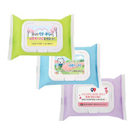 25매 베스트 3종 물티슈 캡형 관공서 판촉물 1 25매 베스트 3종 물티슈 캡형 관공서 판촉물 대표이미지