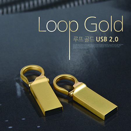 TUI 루프(Loop) 골드 2.0 USB메모리 64G 판촉물 제작 1 TUI 루프(Loop) 골드 2.0 USB메모리 64G 판촉물 제작 대표이미지