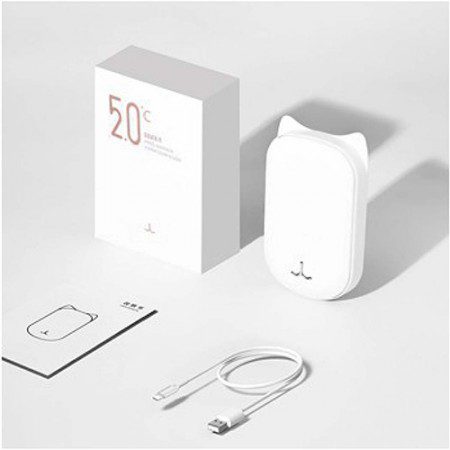 고양이캐릭터 3600mAh 휴대용 손난로 보조배터리 기념품제작 1 고양이캐릭터 3600mAh 휴대용 손난로 보조배터리 기념품제작 대표이미지