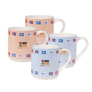 노르딕키친 레트로 머그컵제작 4p세트 노르딕키친 레트로 머그컵제작 4p세트