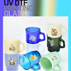 드망즈 UV DTF필름 인쇄 머그컵 레트로밀크글라스 기념품제작 드망즈 UV DTF필름 인쇄 머그컵 레트로밀크글라스 기념품제작