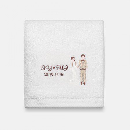 라라리빙 결혼답례품 수건제작 기분좋은날 호텔타올 150g 1 라라리빙 결혼답례품 수건제작 기분좋은날 호텔타올 150g 대표이미지