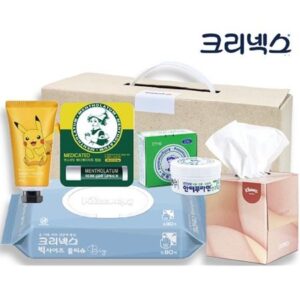 물티슈 홍보물품제작 크리넥스 브랜드생활건강세트 3호 물티슈 홍보물품제작 크리넥스 브랜드생활건강세트 3호