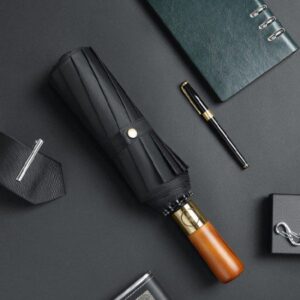 우산제작 그루브 12k 우드 손잡이 3단 완전자동 우산판촉물 우산제작 그루브 12k 우드 손잡이 3단 완전자동 우산판촉물