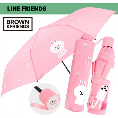 우산제작 라인프렌즈 3단수동 패턴코니 판촉물 1 우산제작 라인프렌즈 3단수동 패턴코니 판촉물 대표이미지