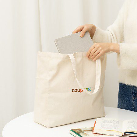 친환경 투포켓 에코백주문제작 340x150x290mm 1 친환경 투포켓 에코백주문제작 340x150x290mm 대표이미지