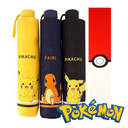 포켓몬 3단수동 우산 홍보물품제작 1 포켓몬 3단수동 우산 판촉물제작 대표이미지