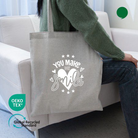 리유저블백 제작 오코텍스 리사이클 그레이컬러 라이트 에코백판촉물 38x42cm 1 리유저블백 제작 오코텍스 리사이클 그레이컬러 라이트 에코백판촉물 38x42cm 대표이미지