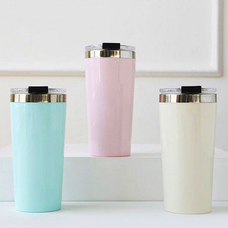 무지파스텔 스텐 텀블러 420ml 미롬 홍보물품제작 1 무지파스텔 스텐 텀블러 420ml 미롬 판촉물제작 대표이미지