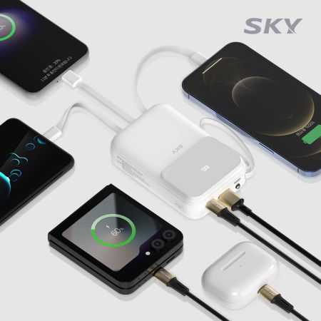 스카이 필 U10PD 빌트인 케이블 LED 고속 충전 보조배터리 기념품 제작 10,000mAh 1 스카이 필 U10PD 빌트인 케이블 LED 고속 충전 보조배터리 기념품 제작 10,000mAh 대표이미지