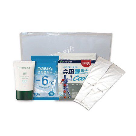 안심생활건강 쿨링세트 12호 기념품제작 쿨링물티슈 선크림 슈퍼쿨파스 쿨토시 1 안심생활건강 쿨링세트 12호 기념품제작 쿨링물티슈 선크림 슈퍼쿨파스 쿨토시 대표이미지