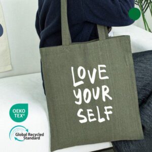 오코텍스 리사이클 카키컬러 라이트 에코백 판촉물 제작 38cmx42cm 오코텍스 리사이클 카키컬러 라이트 에코백 판촉물 제작 38cmx42cm