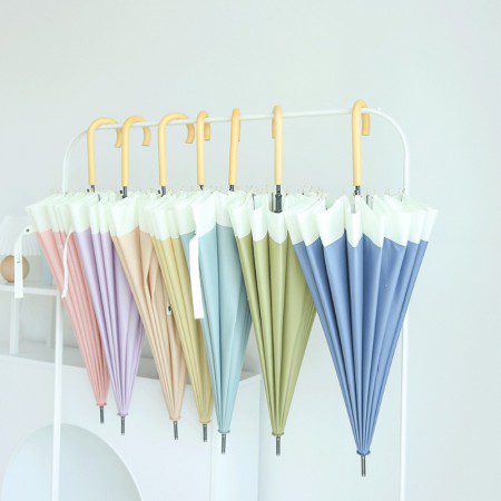 투톤 우드 16K 장우산 기념품제작 1 투톤 우드 16K 장우산 기념품제작 대표이미지